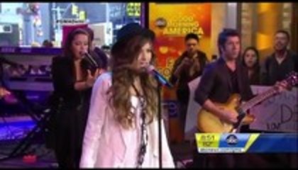 Demi Lovato - Skyscraper Performance Good Morning America (9638)