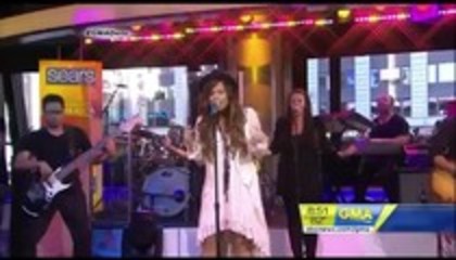 Demi Lovato - Skyscraper Performance Good Morning America (9134)