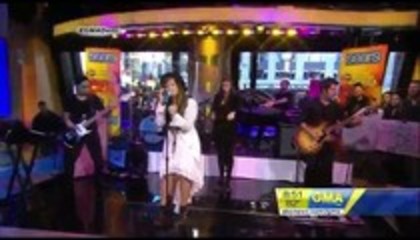 Demi Lovato - Skyscraper Performance Good Morning America (10562)