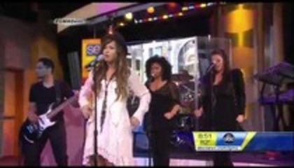 Demi Lovato - Skyscraper Performance Good Morning America (12485)