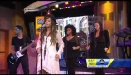 Demi Lovato - Skyscraper Performance Good Morning America (12496)