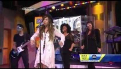 Demi Lovato - Skyscraper Performance Good Morning America (12498)