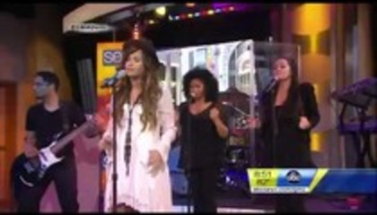 Demi Lovato - Skyscraper Performance Good Morning America (12519)