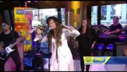 Demi Lovato - Skyscraper Performance Good Morning America (17303)