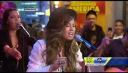 Demi Lovato - Skyscraper Performance Good Morning America (17792)