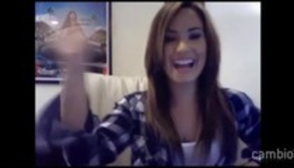 Demi - Lovato - Live - Chat (1966) - Demilush - Live Chat on Cambio Part oo5