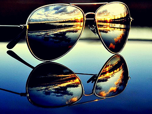 gorgeous metallic sunglasses-f94021
