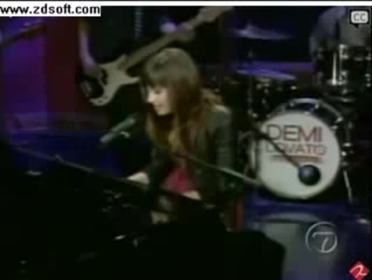 Demi Lovato-This is me(Live) with lyrics 08341 - Demilush - This is me - Live with Regis and Kelly Part o17