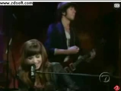 Demi Lovato-This is me(Live) with lyrics 10350 - Demilush - This is me - Live with Regis and Kelly Part o21