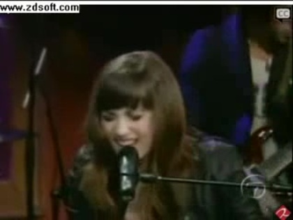 Demi Lovato-This is me(Live) with lyrics 10725 - Demilush - This is me - Live with Regis and Kelly Part o22