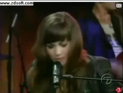 Demi Lovato-This is me(Live) with lyrics 10850 - Demilush - This is me - Live with Regis and Kelly Part o22