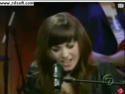 Demi Lovato-This is me(Live) with lyrics 10910 - Demilush - This is me - Live with Regis and Kelly Part o22