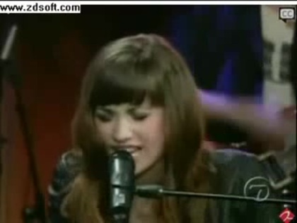 Demi Lovato-This is me(Live) with lyrics 11612 - Demilush - This is me - Live with Regis and Kelly Part o24