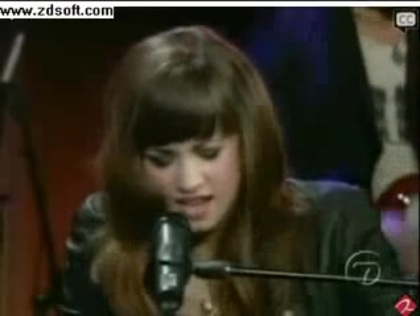 Demi Lovato-This is me(Live) with lyrics 11795 - Demilush - This is me - Live with Regis and Kelly Part o24