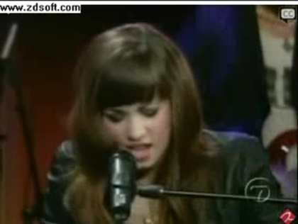 Demi Lovato-This is me(Live) with lyrics 11819 - Demilush - This is me - Live with Regis and Kelly Part o24