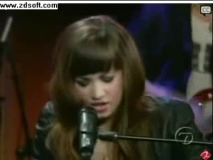 Demi Lovato-This is me(Live) with lyrics 11843 - Demilush - This is me - Live with Regis and Kelly Part o24