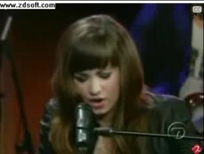 Demi Lovato-This is me(Live) with lyrics 11878 - Demilush - This is me - Live with Regis and Kelly Part o24