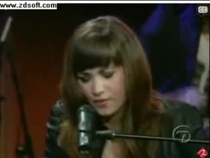 Demi Lovato-This is me(Live) with lyrics 11925 - Demilush - This is me - Live with Regis and Kelly Part o24