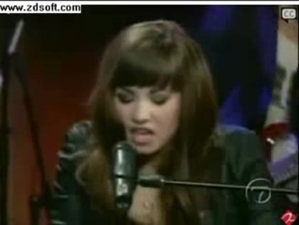 Demi Lovato-This is me(Live) with lyrics 12620 - Demilush - This is me - Live with Regis and Kelly Part o26