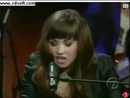 Demi Lovato-This is me(Live) with lyrics 12636 - Demilush - This is me - Live with Regis and Kelly Part o26