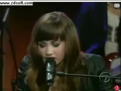 Demi Lovato-This is me(Live) with lyrics 12722 - Demilush - This is me - Live with Regis and Kelly Part o26