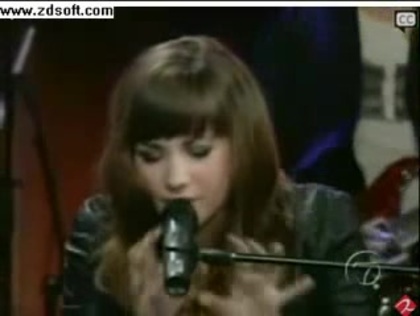 Demi Lovato-This is me(Live) with lyrics 12803 - Demilush - This is me - Live with Regis and Kelly Part o26