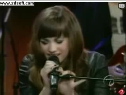 Demi Lovato-This is me(Live) with lyrics 12863 - Demilush - This is me - Live with Regis and Kelly Part o26