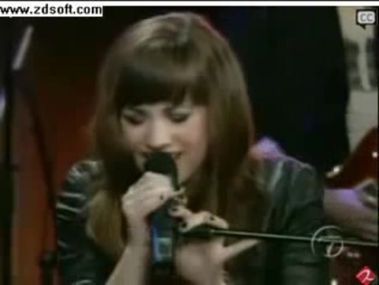 Demi Lovato-This is me(Live) with lyrics 12887 - Demilush - This is me - Live with Regis and Kelly Part o26