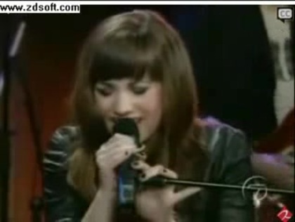 Demi Lovato-This is me(Live) with lyrics 12914 - Demilush - This is me - Live with Regis and Kelly Part o26