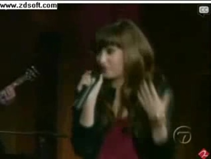 Demi Lovato-This is me(Live) with lyrics 14202 - Demilush - This is me - Live with Regis and Kelly Part o29