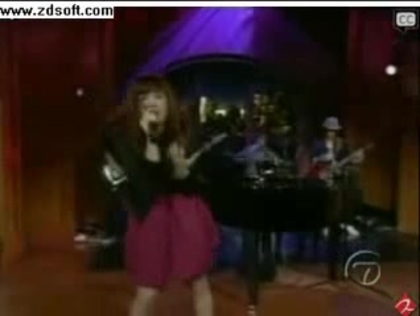 Demi Lovato-This is me(Live) with lyrics 17953 - Demilush - This is me - Live with Regis and Kelly Part o36