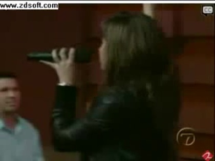 Demi Lovato-This is me(Live) with lyrics 25121 - Demilush - This is me - Live with Regis and Kelly Part o50