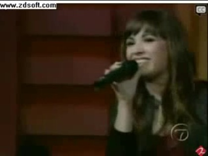 Demi Lovato-This is me(Live) with lyrics 25551 - Demilush - This is me - Live with Regis and Kelly Part o51