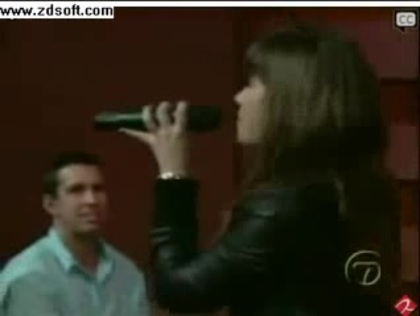 Demi Lovato-This is me(Live) with lyrics 25209 - Demilush - This is me - Live with Regis and Kelly Part o50