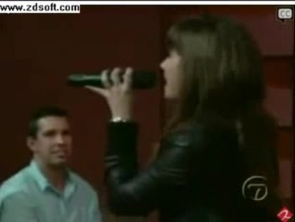 Demi Lovato-This is me(Live) with lyrics 25245 - Demilush - This is me - Live with Regis and Kelly Part o50