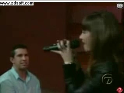 Demi Lovato-This is me(Live) with lyrics 25365 - Demilush - This is me - Live with Regis and Kelly Part o50