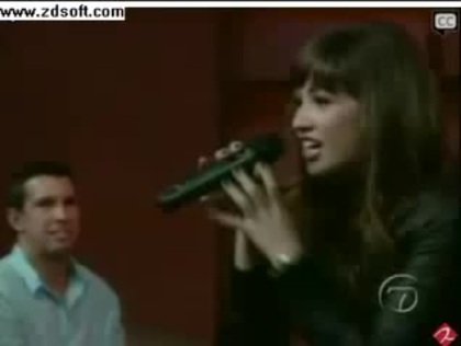 Demi Lovato-This is me(Live) with lyrics 25423 - Demilush - This is me - Live with Regis and Kelly Part o50