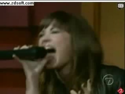 Demi Lovato-This is me(Live) with lyrics 26581 - Demilush - This is me - Live with Regis and Kelly Part o53