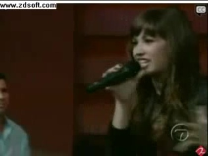 Demi Lovato-This is me(Live) with lyrics 25474 - Demilush - This is me - Live with Regis and Kelly Part o50