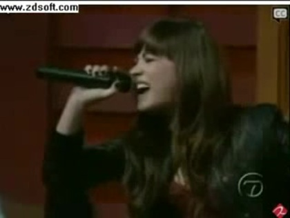 Demi Lovato-This is me(Live) with lyrics 27725 - Demilush - This is me - Live with Regis and Kelly Part o55