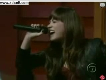 Demi Lovato-This is me(Live) with lyrics 27738 - Demilush - This is me - Live with Regis and Kelly Part o55