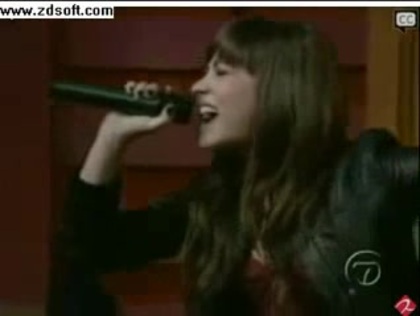 Demi Lovato-This is me(Live) with lyrics 27798 - Demilush - This is me - Live with Regis and Kelly Part o55