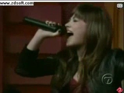 Demi Lovato-This is me(Live) with lyrics 27918 - Demilush - This is me - Live with Regis and Kelly Part o55