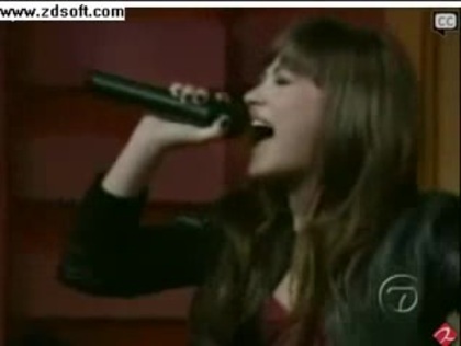 Demi Lovato-This is me(Live) with lyrics 27947 - Demilush - This is me - Live with Regis and Kelly Part o55