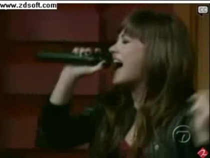 Demi Lovato-This is me(Live) with lyrics 27953 - Demilush - This is me - Live with Regis and Kelly Part o55