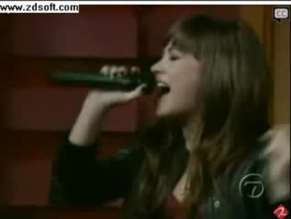 Demi Lovato-This is me(Live) with lyrics 27967 - Demilush - This is me - Live with Regis and Kelly Part o55