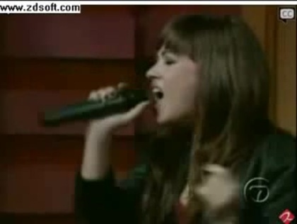 Demi Lovato-This is me(Live) with lyrics 27973 - Demilush - This is me - Live with Regis and Kelly Part o55