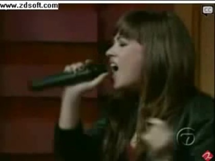 Demi Lovato-This is me(Live) with lyrics 27989 - Demilush - This is me - Live with Regis and Kelly Part o55