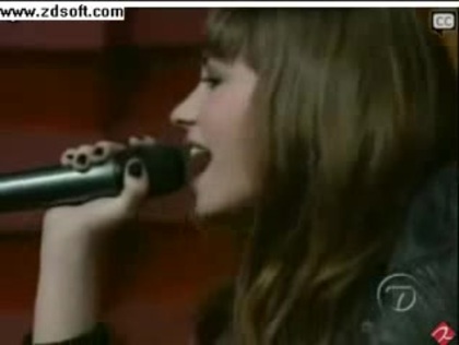 Demi Lovato-This is me(Live) with lyrics 28695 - Demilush - This is me - Live with Regis and Kelly Part o57