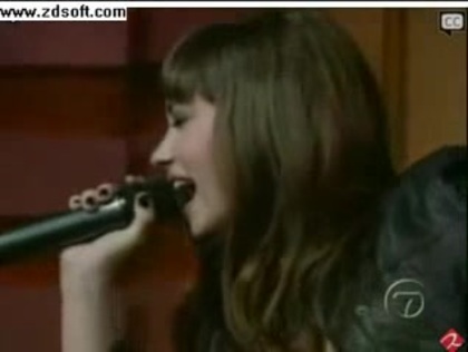 Demi Lovato-This is me(Live) with lyrics 28379 - Demilush - This is me - Live with Regis and Kelly Part o56